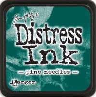 Mini encreur distress PINE NEEDLES