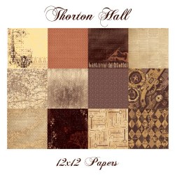 Kit papier THORNDON HALL - Paper artsy 