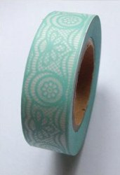 Masking tape SKY BLUE LACE - Love my tapes