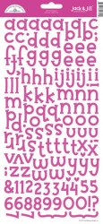 Stickers alphabet JACK & JILL BUBBLEGUM