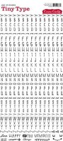 Stickers alpha TINY TYPE HANDWRITING - Cosmo Cricket