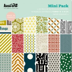 Mini pack 15x15 cm EDITO - Kesi'art