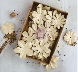 Boxed flowers RODANTHE II + perles -Prima