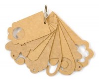 Mini album bois FLORAL TAGS - Kaisercraft