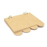 Mini album bois Tabbed journal - Kaisercraft
