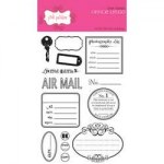 Tampons clear Office lingo - Pink Paislee