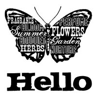 Tampon clear BUTTERFLY - Inkadinkado