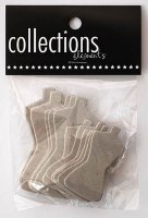 Chipboards DRESS FORM - Collections elements