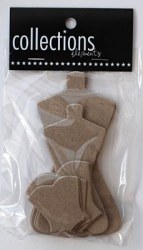 Chipboards CORSETS - Collections elements