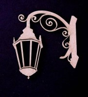 Chipboard HANGING LAMP 1 - Dusty attic