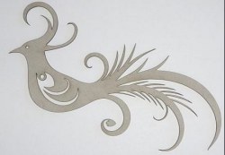 Chipboards BIRD OF PARADISE 2 pièces - Dusty attic
