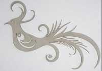 Chipboards BIRD OF PARADISE 2 pièces - Dusty attic