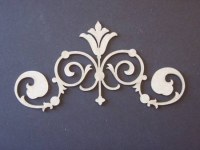 Chipboard FLOURISH 6 - Dusty attic