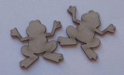 Chipboards MINI FROGS 10 pièces - Dusty attic