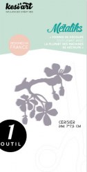 Forme de découpe (die) - Métaliks CERISIER - Kesi'art