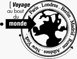 Tampon bois AU BOUT DU MONDE - Florilèges