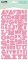 Stickers alphabet PRESS rose - Kesi'art