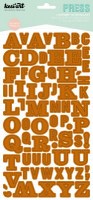 Stickers alphabet PRESS camel - Kesi'art