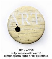 Badge ART 45 mm - ScrapButtons