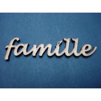 Embell. bois FAMILLE - Scrap Désirs