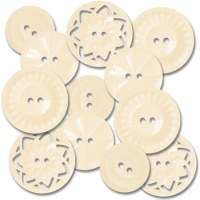 Boutons VINTAGE CREAM - Jenni Bowlin