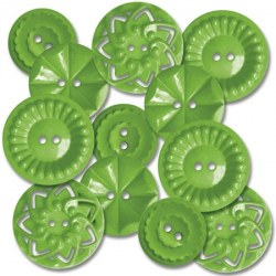 Boutons VINTAGE GREEN - Jenni Bowlin