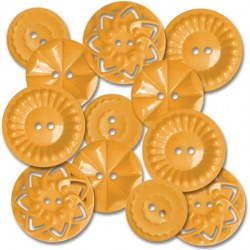 Boutons VINTAGE ORANGE - Jenni Bowlin