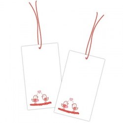 Love bird tags - Elle's studio