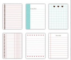 Love note tags - Elle's studio