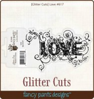Glitter cuts LOVE - Fancy Pants