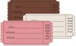 Tickets Who Where When - Jenni Bowlin