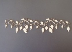 Chipboard VINE BORDER - Dusty attic