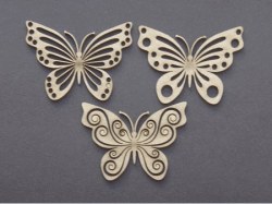 Chipboards FLUTTERBIES - Dusty attic
