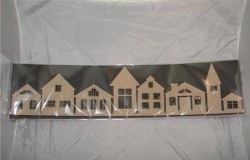 Chipboard MAIN STREET BORDER - Dusty attic