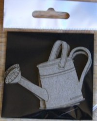 Chipboard WATERING CAN - Dusty attic