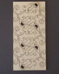 Chipboards BOTANIC ACCENT #1 - Dusty attic