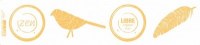 {Une petite douceur}Etiquette transparente ETIQUETTES OISEAU - Sultane