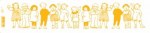 {Copains copines}Frise transparente enfants - Sultane