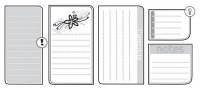Pastilles Journaling notes BLANC - Sultane