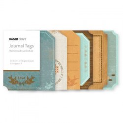 {Homemade}Mini journal tags - Kaisercraft