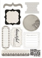 {After five}Die cuts elements - Kaisercraft