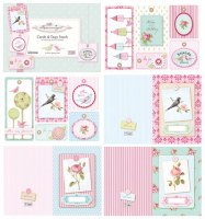 Bloc cartes A5 PRINTEMPS - Tilda