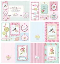 Bloc cartes A5 PRINTEMPS - Tilda