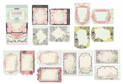 Die cuts journaling pad LOOLAH - Creative imaginations