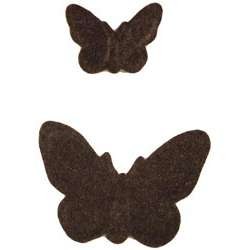 Papillons feutrine marron - Heidi Swapp
