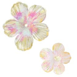 Fleurs rainbow blooms JAUNE