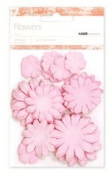 Fleurs multi tailles BABY PINK - Kaisercraft