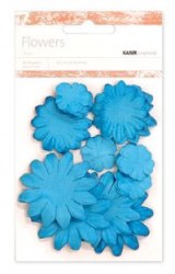Fleurs multi tailles LAGOON - Kaisercraft