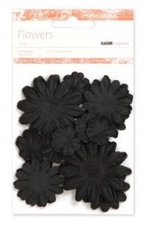Fleurs multi tailles MIDNIGHT - Kaisercraft