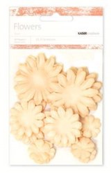 Fleurs multi tailles CREAM - Kaisercraft